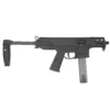 B&T GHM9 Gen II Compact 9mm 4.3" Bbl 30rd Pistol w/Tailhook & Collapsing Brace BT-450008-WB